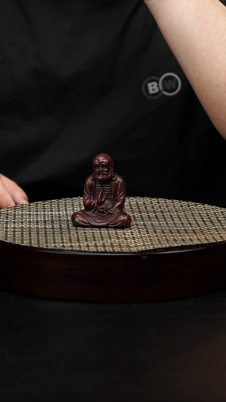 茶壶紫砂宜兴原矿手工紫砂 达摩坐禅