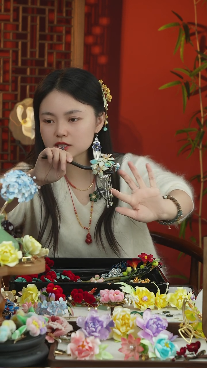 刺绣闪购纯手工非遗国风饰品