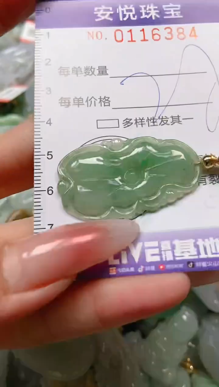 【闪购商品】翡翠颈饰未镶嵌闪购0116384