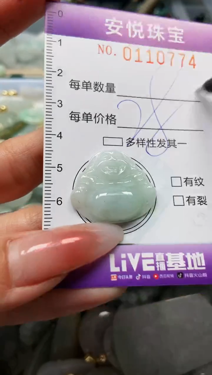 【闪购商品】翡翠颈饰未镶嵌闪购0110774