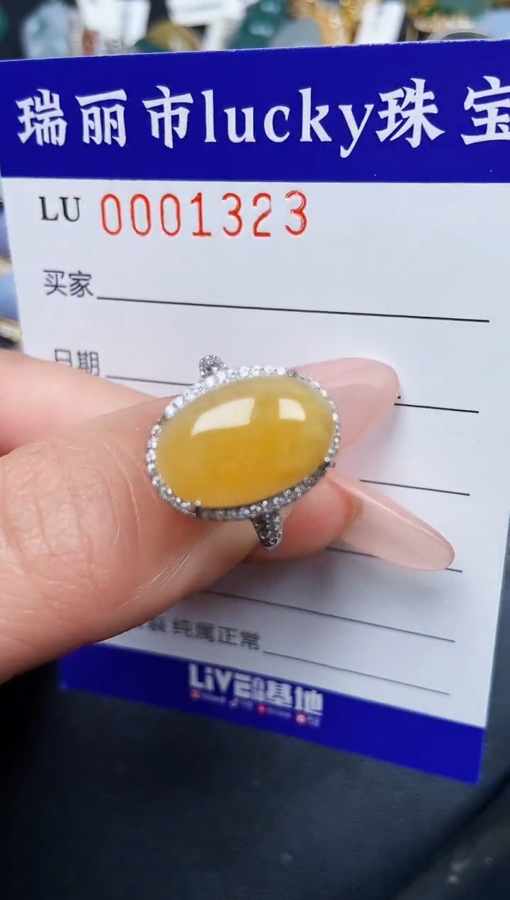 【闪购商品】翡翠颈饰银S925镶嵌1323