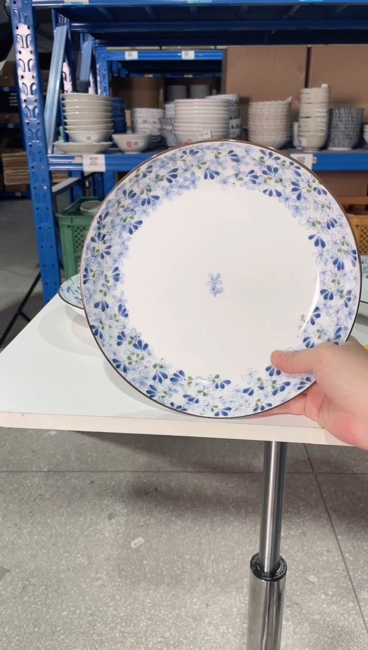 陶瓷小蓝芽【1支】大圆盘8.7英寸