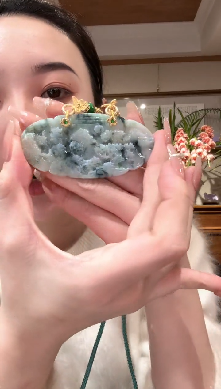 【闪购商品】翡翠颈饰未镶嵌国风