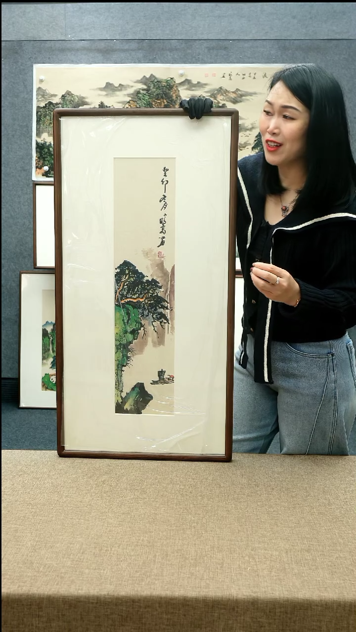 【闪购商品】国画48*92唐鹏高老师山水