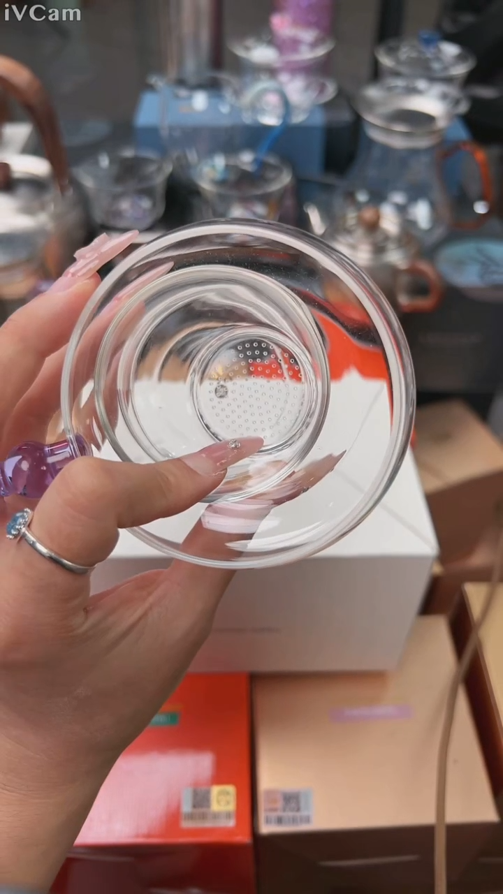 @@禾器晶彩奉珠浅紫色的