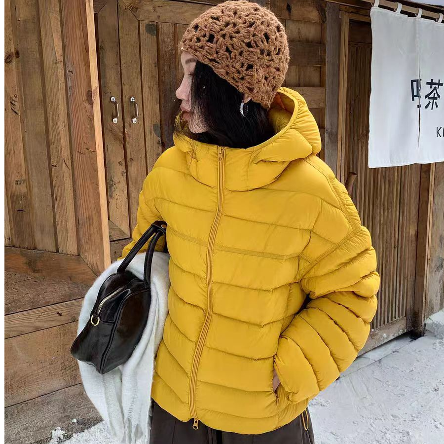 排骨爆款连帽羽绒服2025年新款百搭时尚款