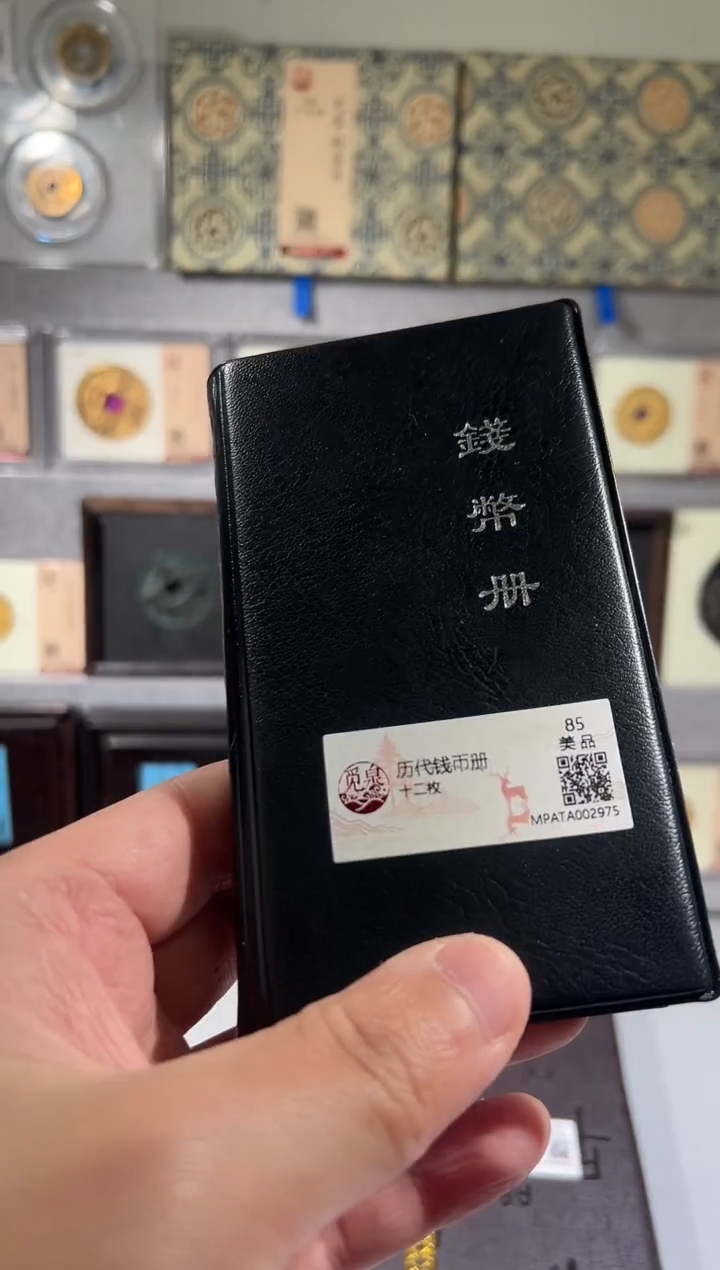 铜带评级 历代钱币册共12枚  同分择优发