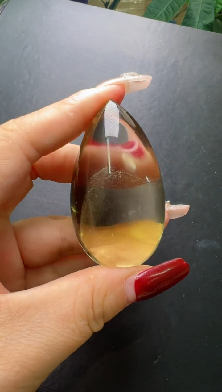 【闪购商品】水晶摆件未镶嵌黄水晶金字塔 摆件JP38678