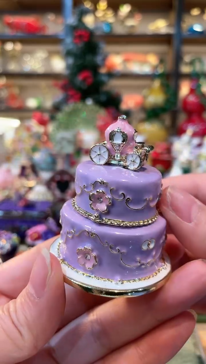 【闪购商品】精致珐琅彩首饰盒