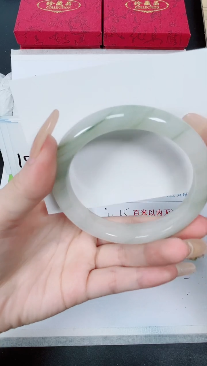 【闪购商品】石英质玉手镯未镶嵌K150-58.1