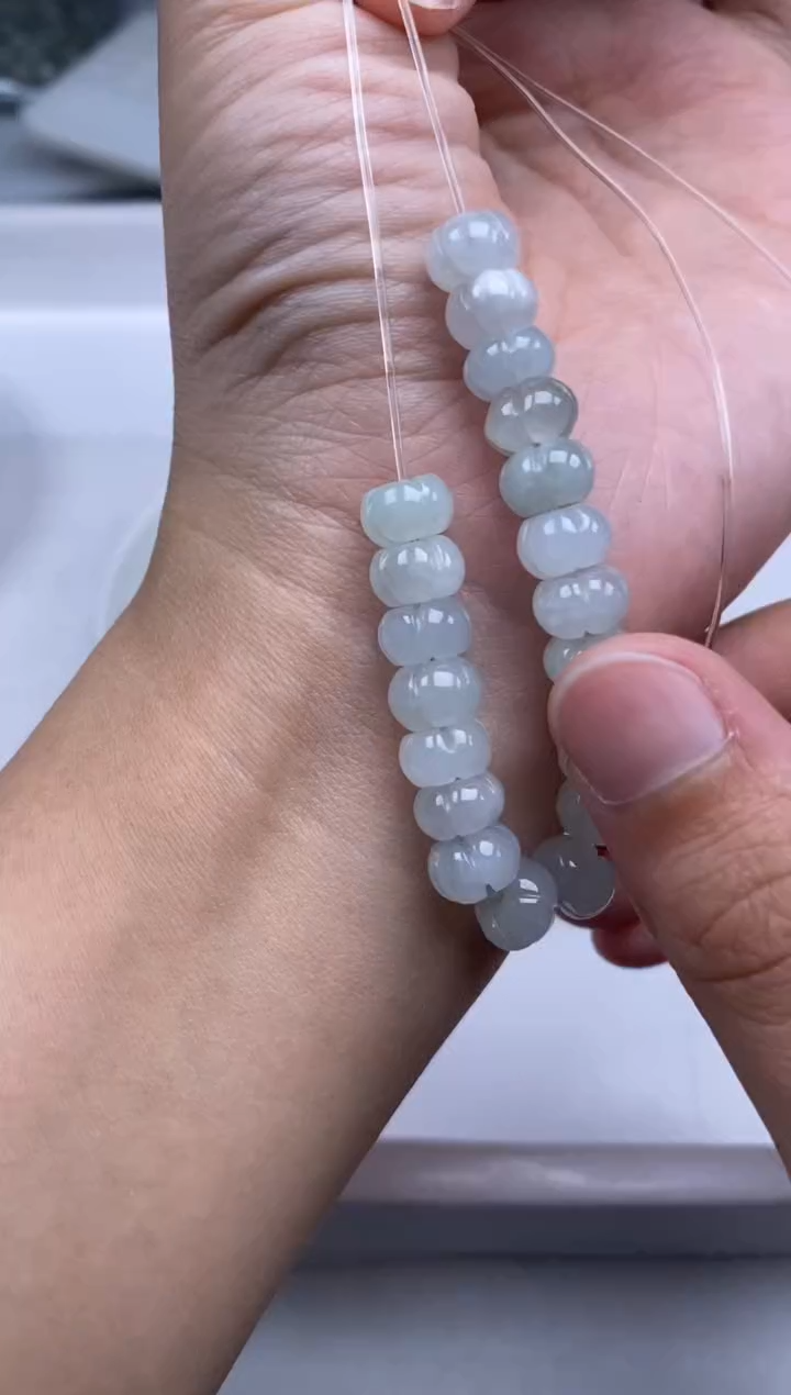 【闪购商品】翡翠颈饰未镶嵌贞城散珠批发DIY