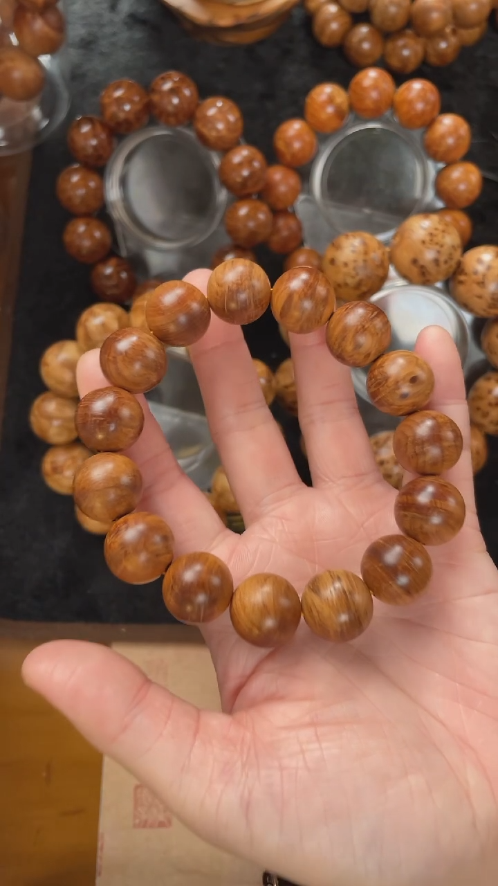 【闪购商品】柏木（崖柏）手串/手链太行崖柏变异瘤疤金丝蚂蚁腿1.5