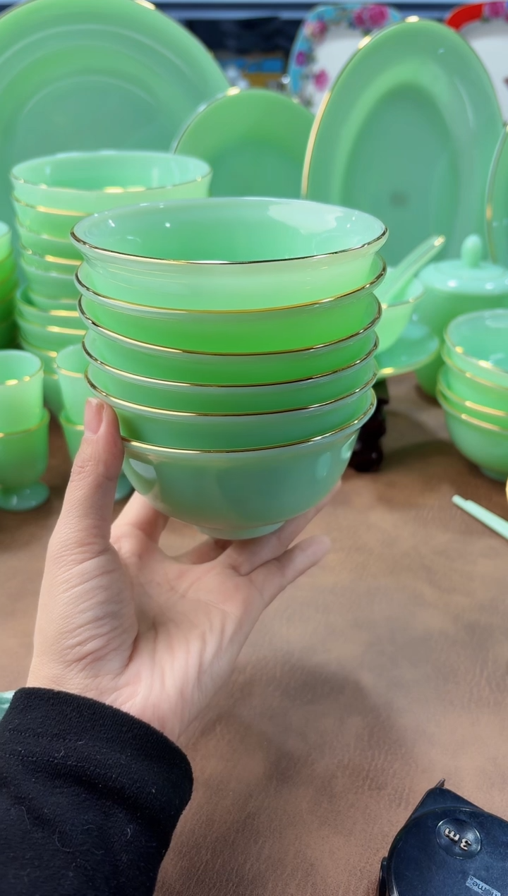 玉瓷   4.5英寸饭碗6个景德镇陶瓷