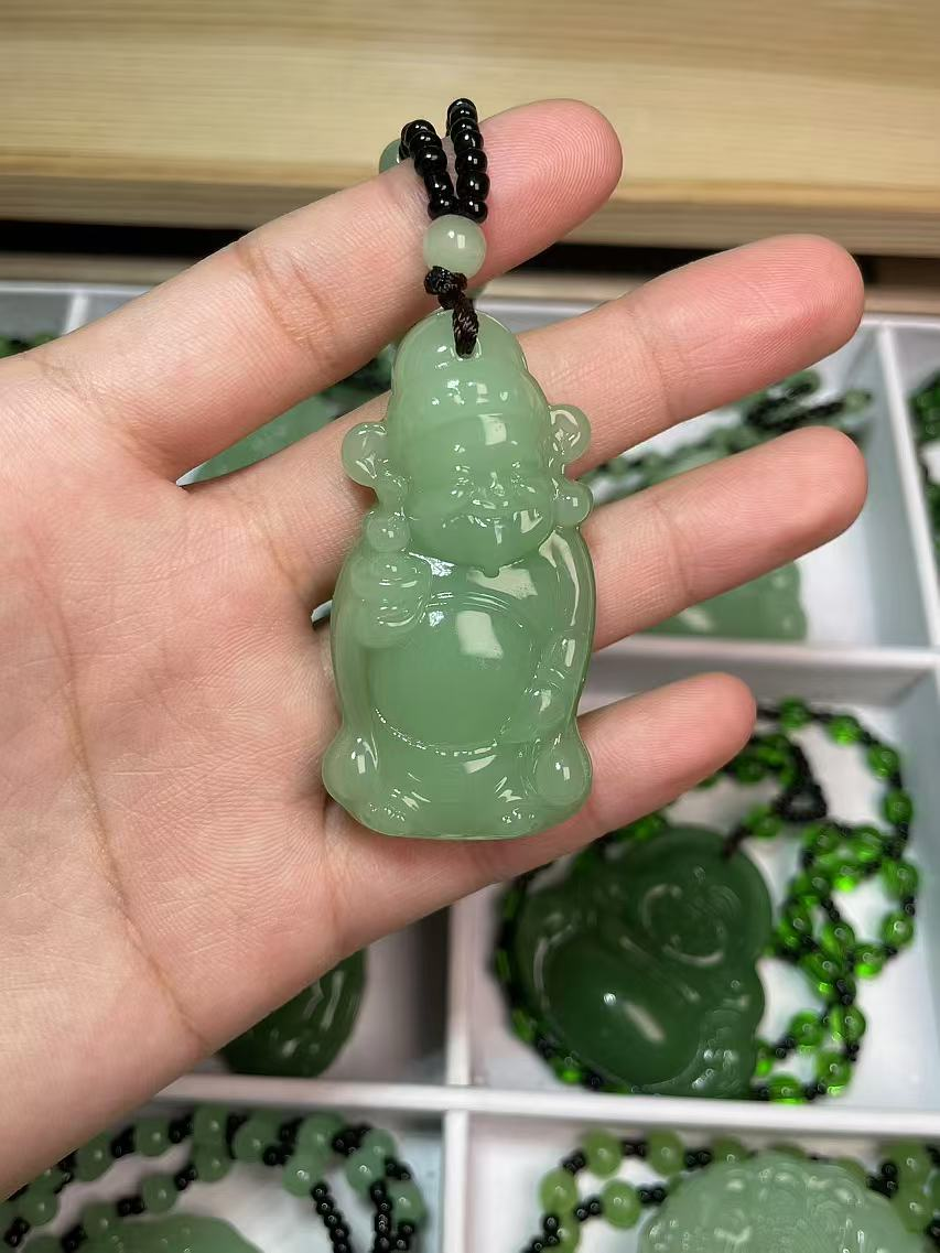 浅绿色小小财神经典百搭款