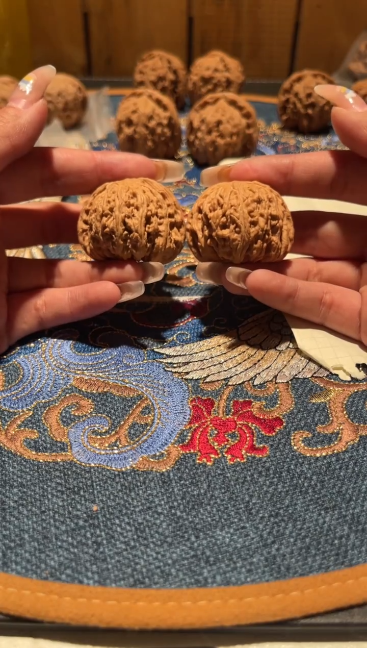 把件文玩核桃271密纹39