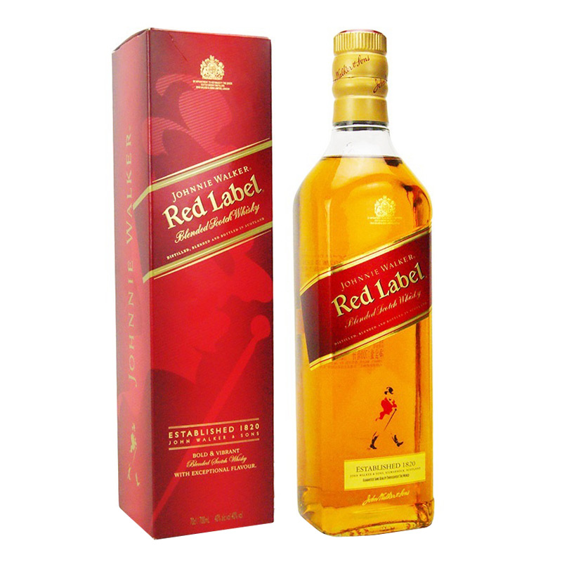 尊尼获加(红牌)威士忌700ml*1瓶
