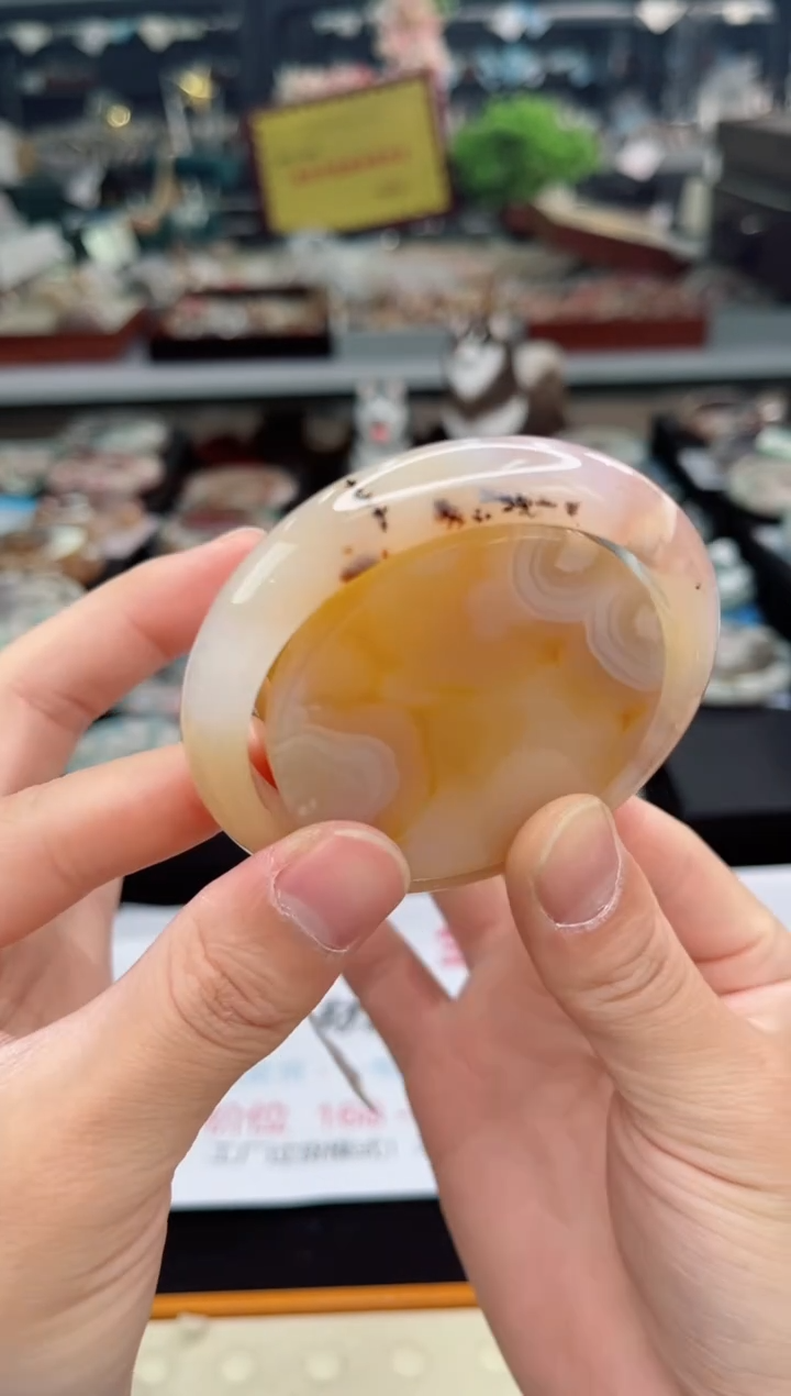 【闪购商品】石英质玉手镯未镶嵌56圈口（赠品镯心）3240755