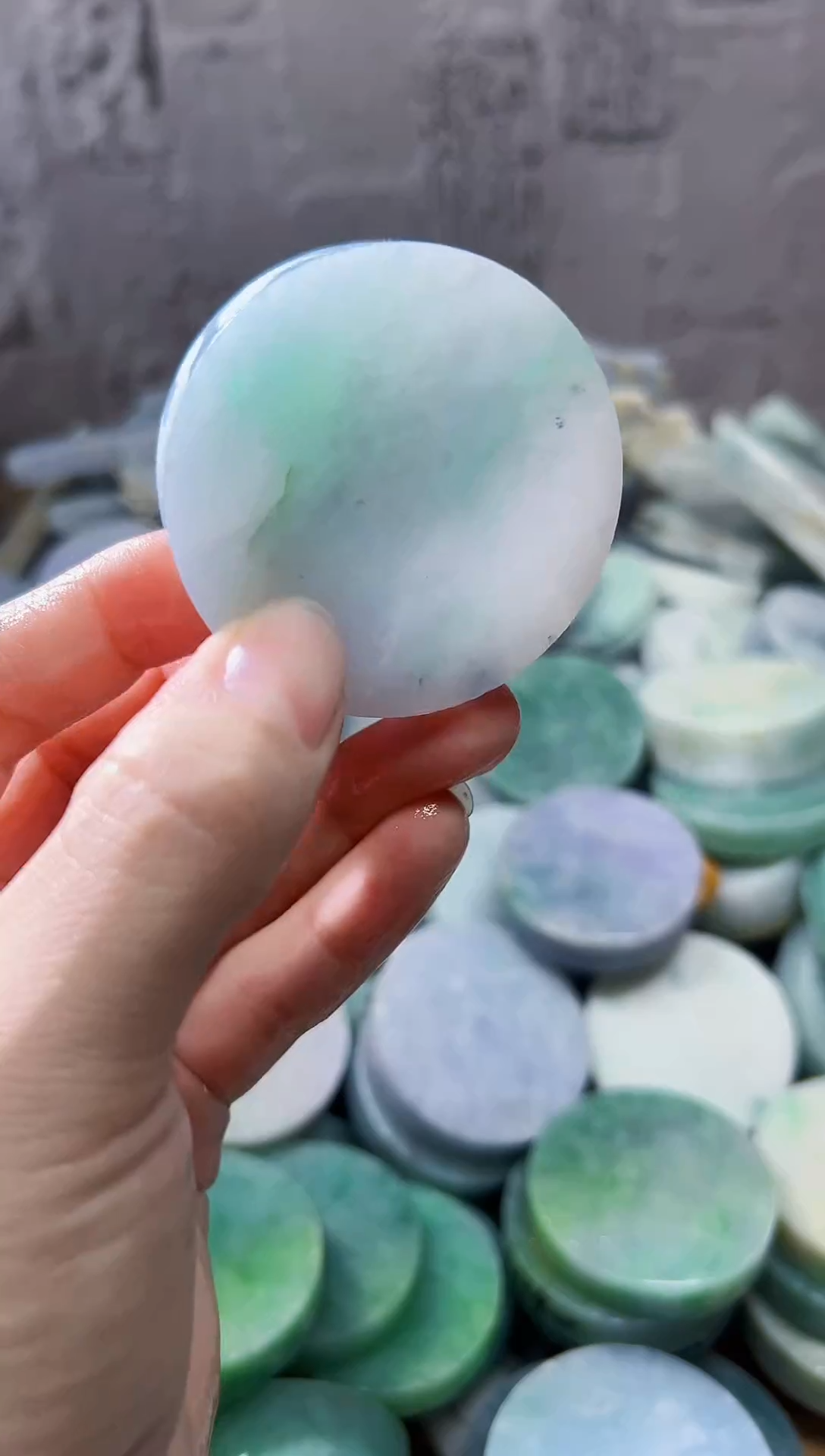 裸石翡翠天然翡翠A货余 南 551