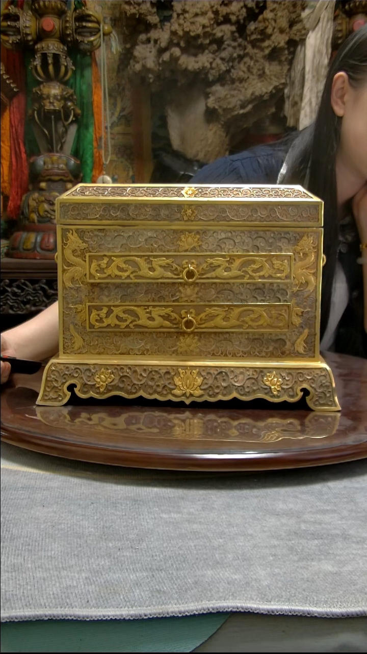 铜像造像收藏铜像造像收藏盒