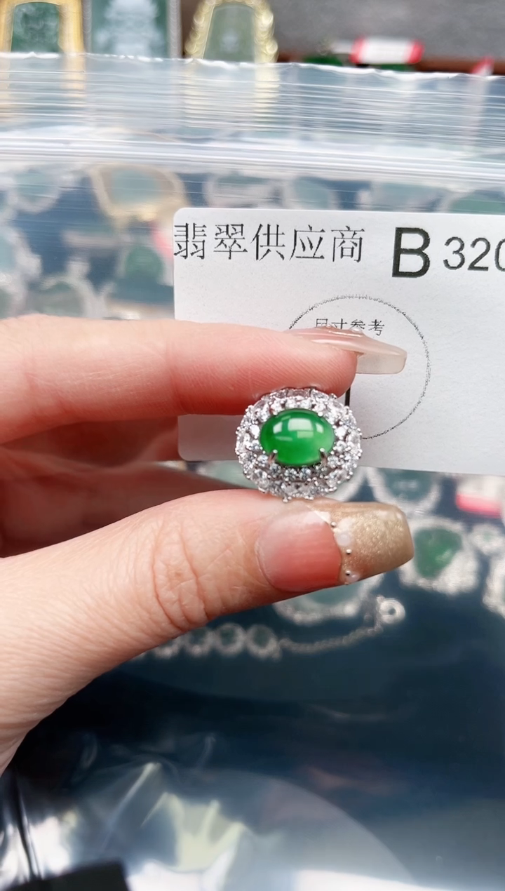 【闪购商品】翡翠颈饰未镶嵌320赠皮绳