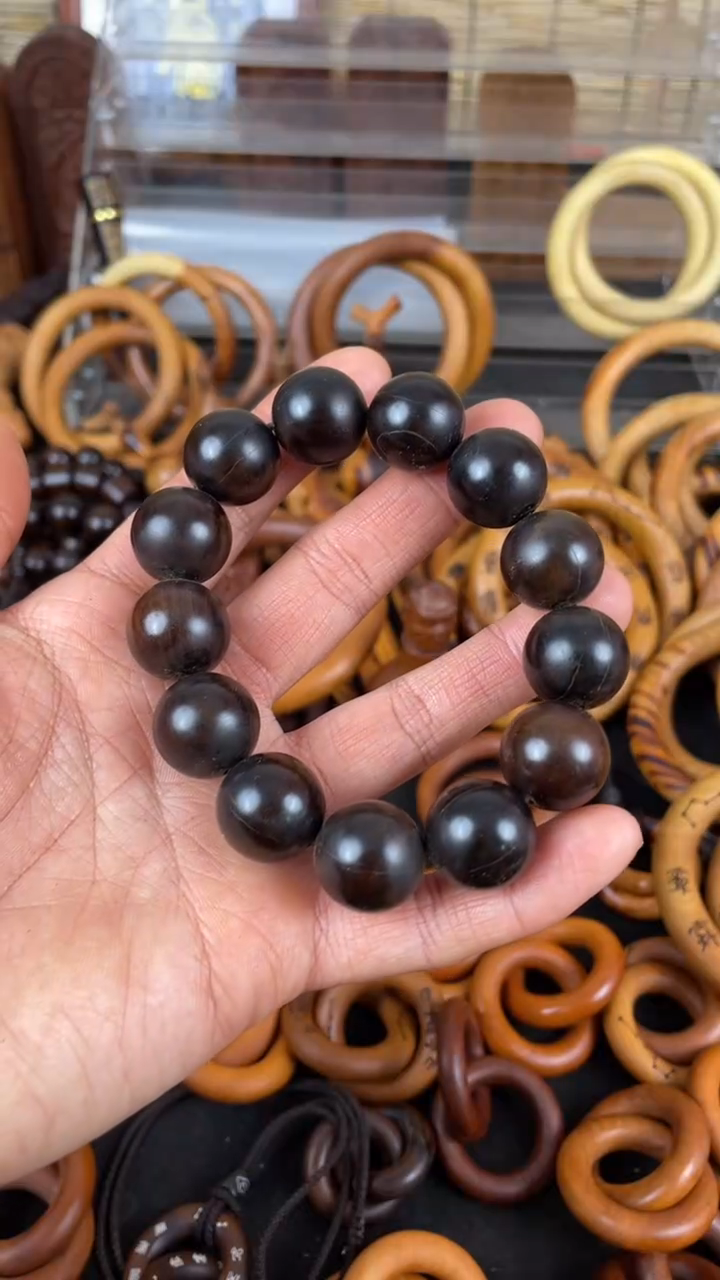 【闪购商品】枣木枣木玉化珠子带雷裂一物一拍