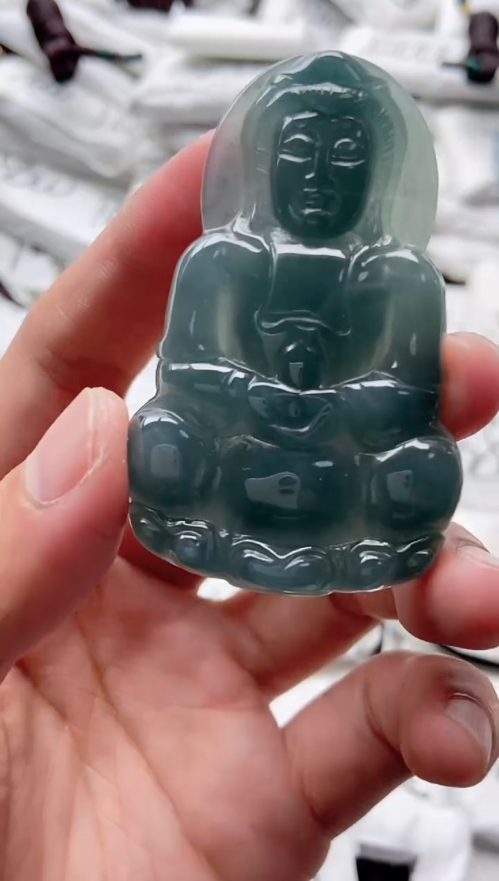 翡翠未镶嵌颈饰8888888888