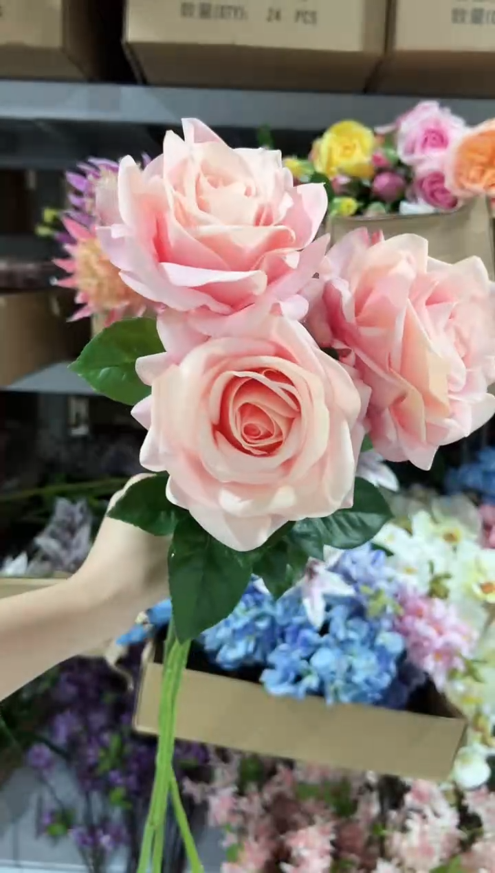 3枝粉色手感保湿海洋之歌