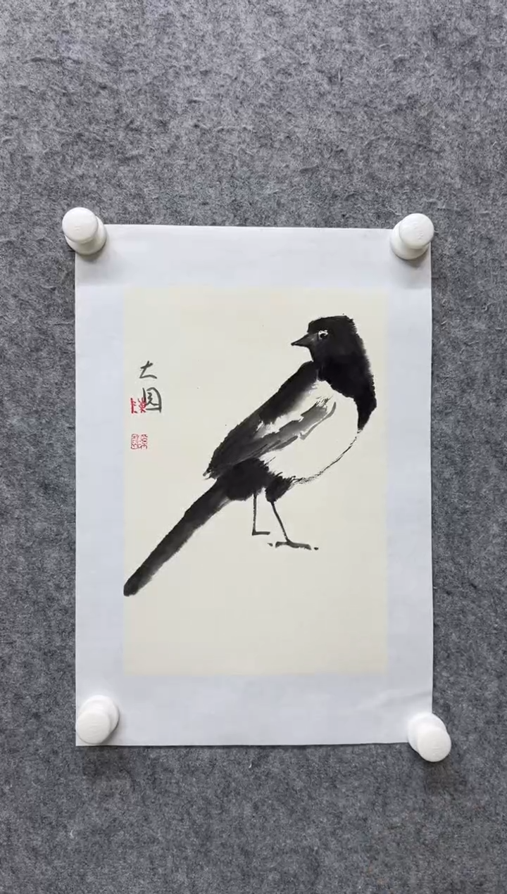 【闪购商品】国画写意画花鸟画手绘