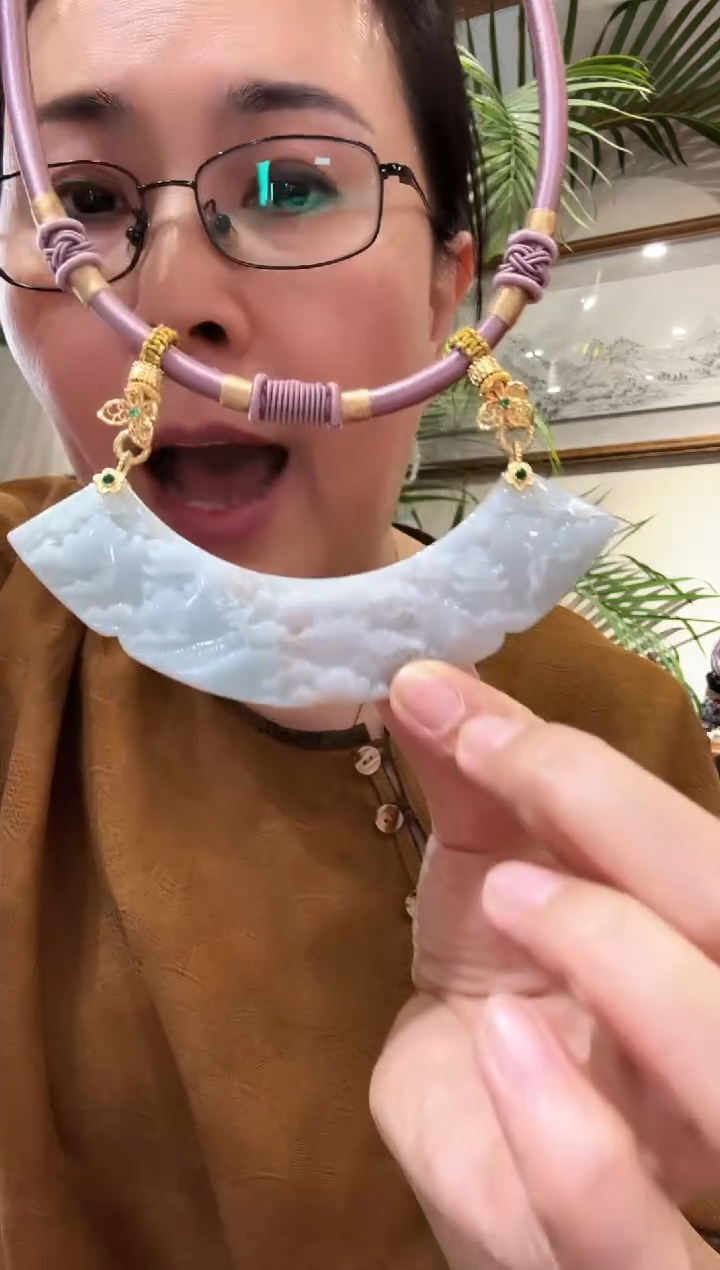 【闪购商品】翡翠颈饰未镶嵌国风