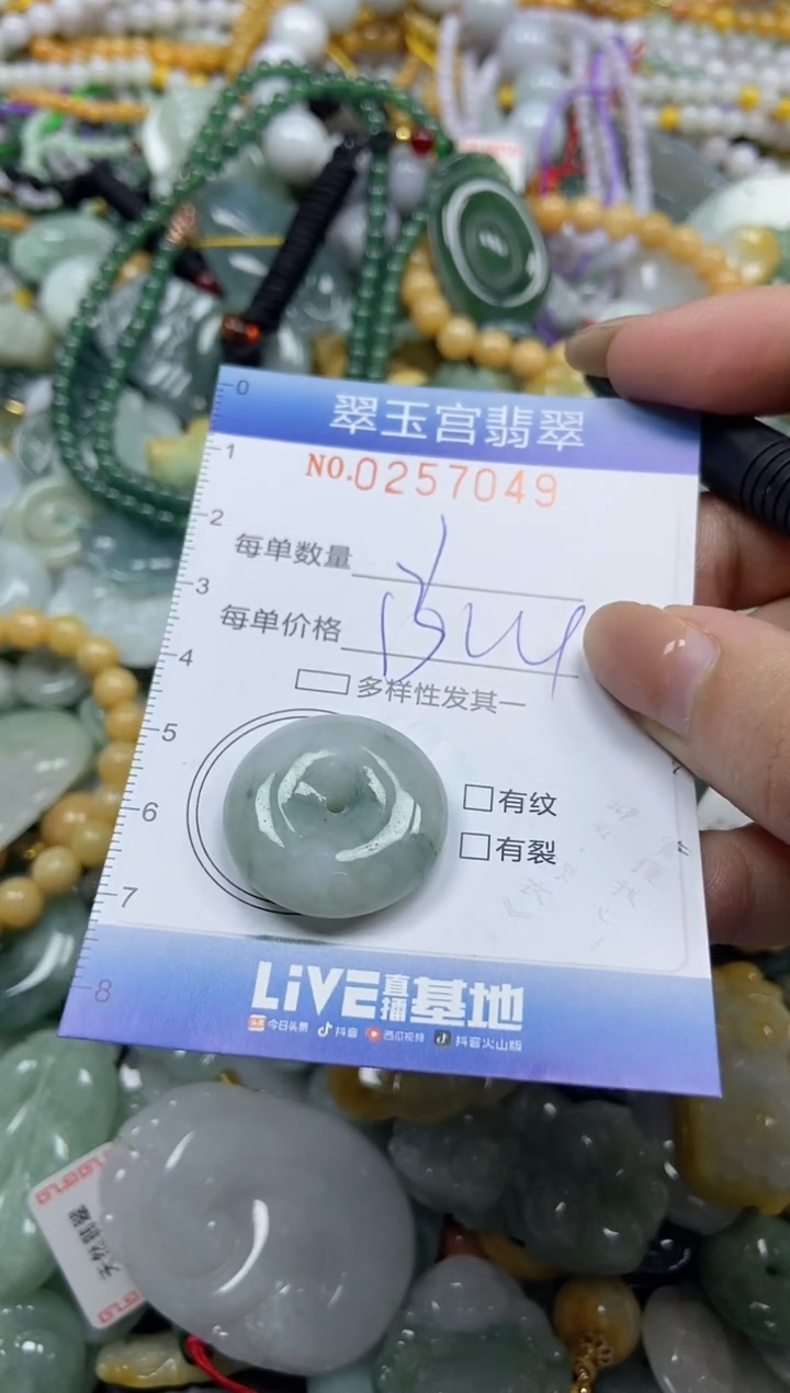 颈饰未镶嵌翡翠闪购C0257049