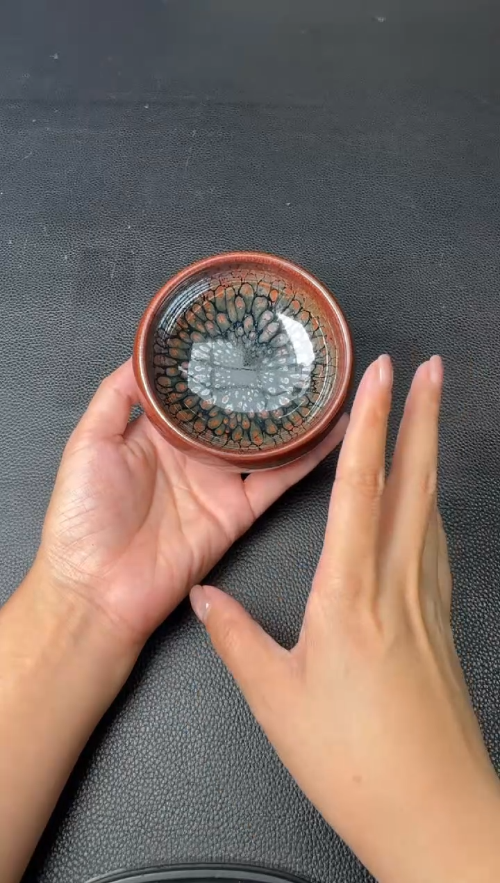 茶盏孙福昆五方呈祥78