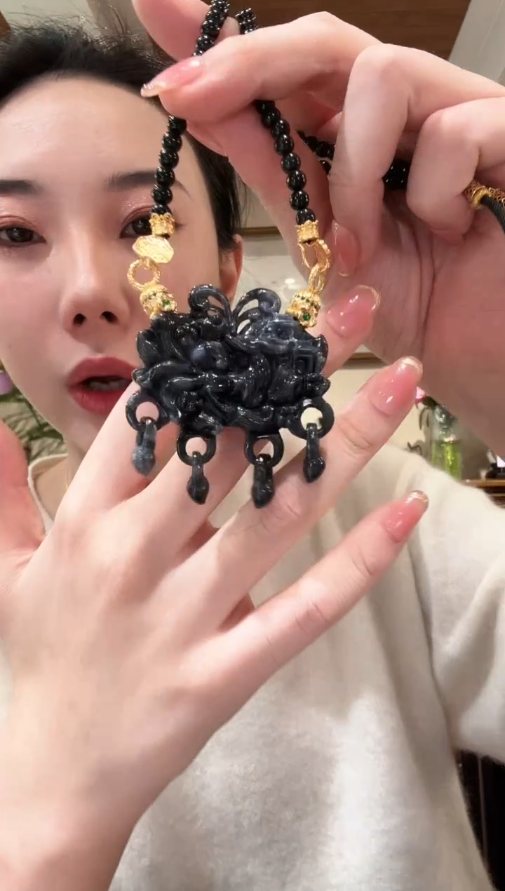 【闪购商品】翡翠颈饰未镶嵌国风