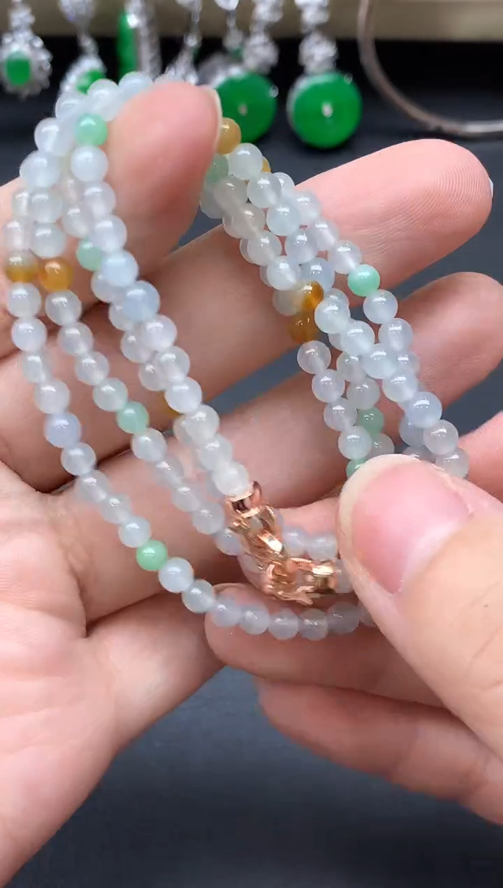 颈饰未镶嵌翡翠103-中国好珍宝