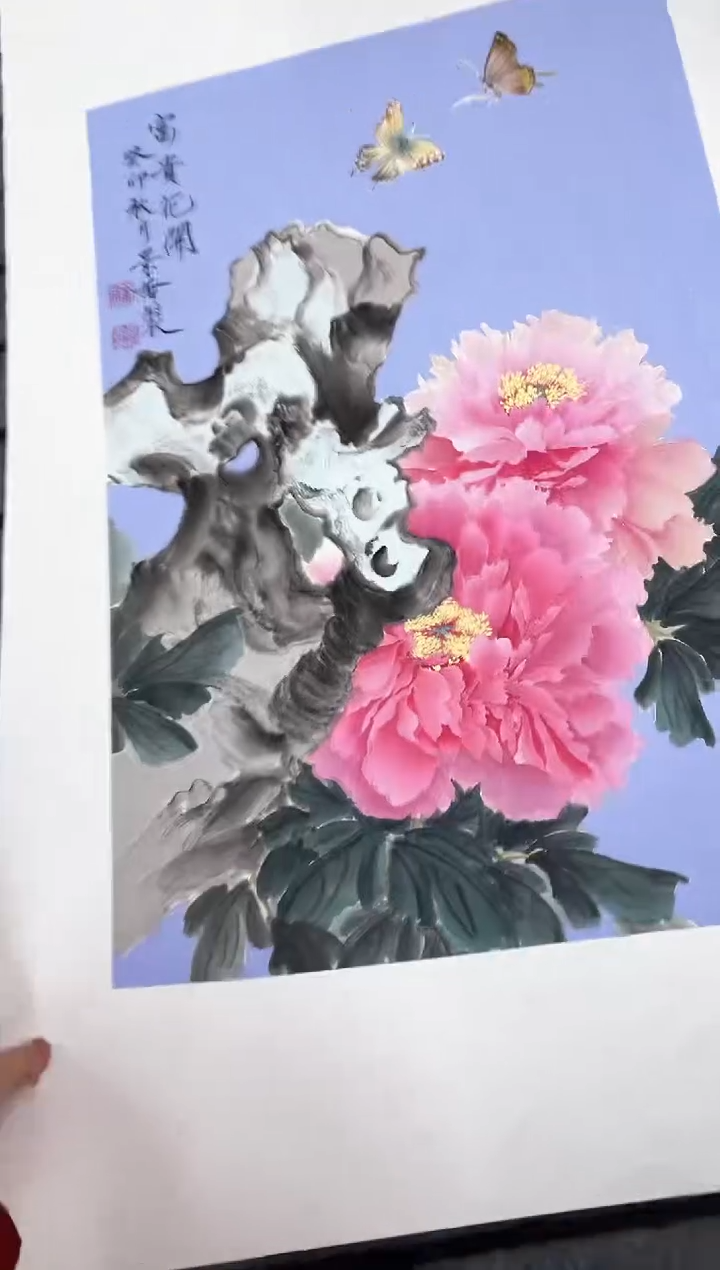 精品国画花鸟作品