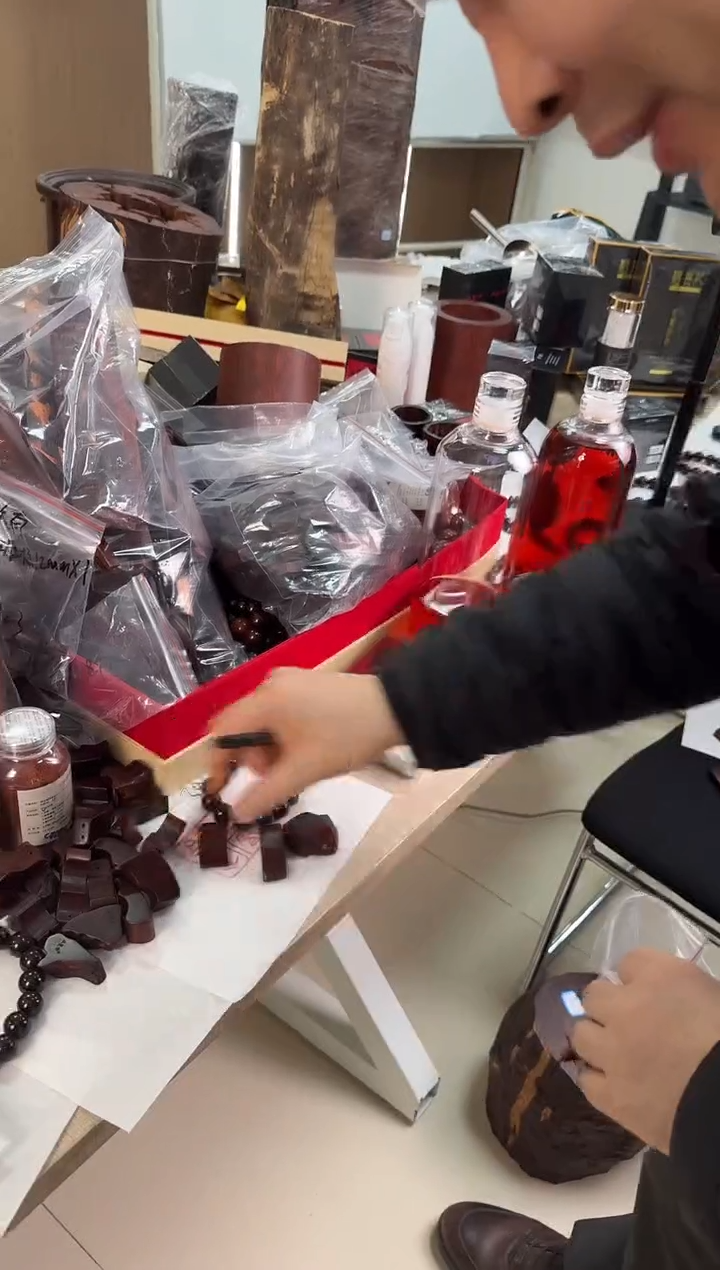 檀香紫檀（小叶紫檀）手串/手链抛光吊坠28.2