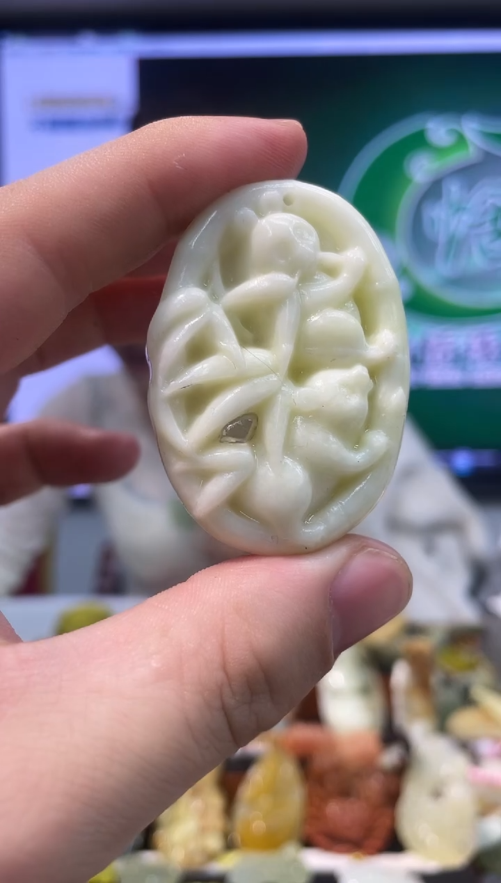 【闪购商品】岫玉吊坠未镶嵌·