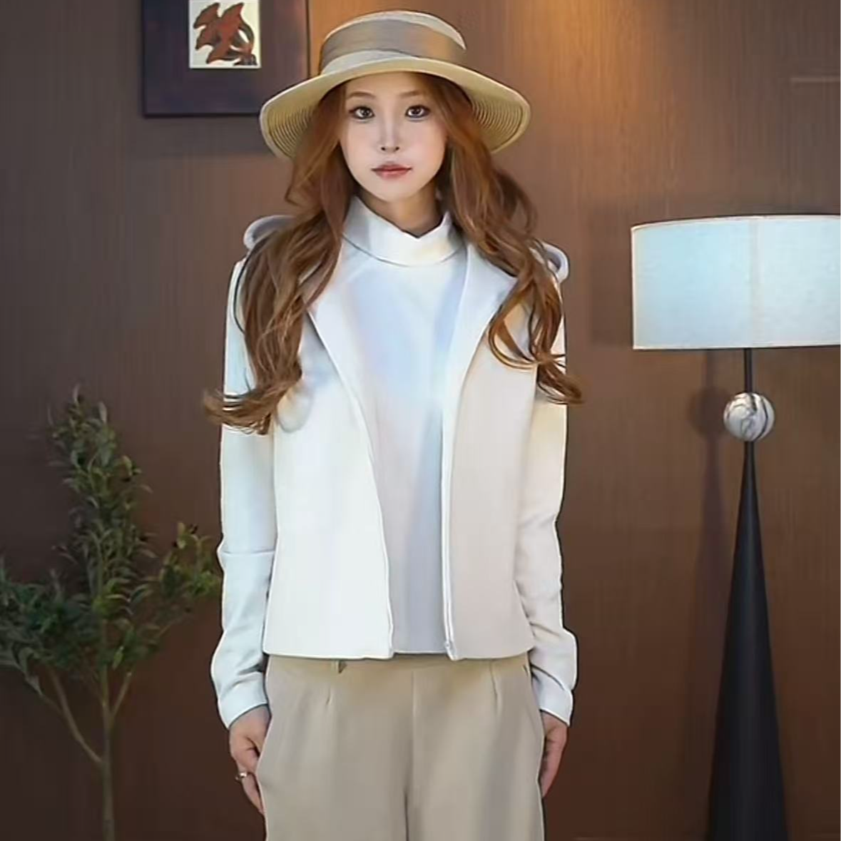 韩版休闲羊毛气质百搭显瘦小众马甲