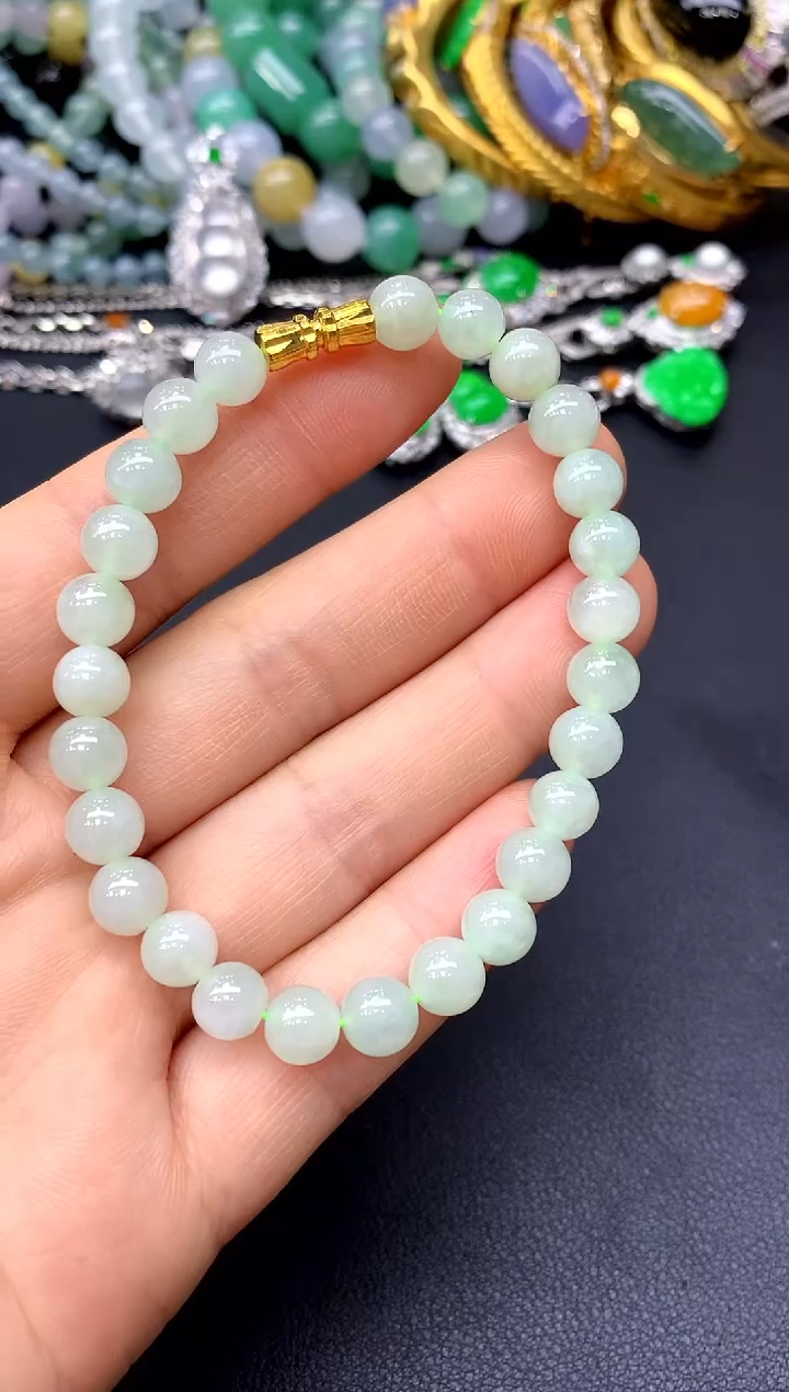 未镶嵌手链翡翠70-中国好珍宝