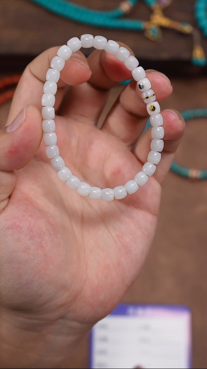 手串未镶嵌和田玉和田玉手串
