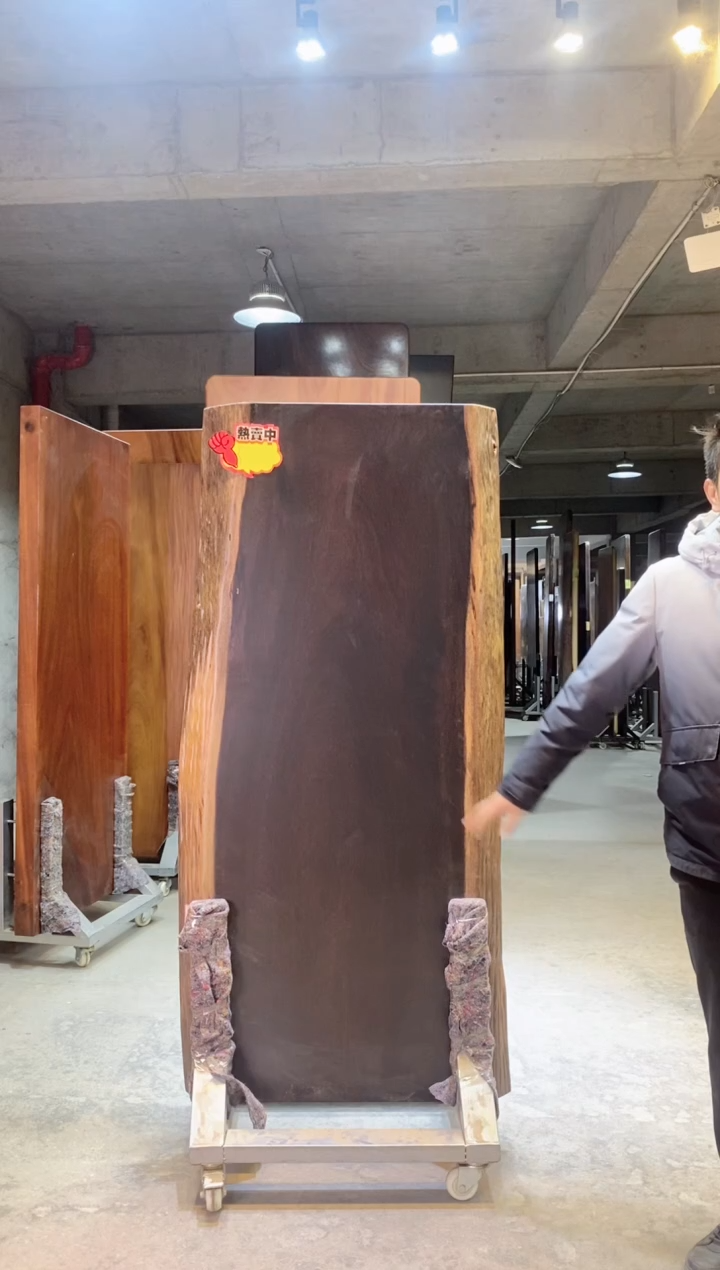 【闪购商品】木刚果黑檀实木170-77-7.5