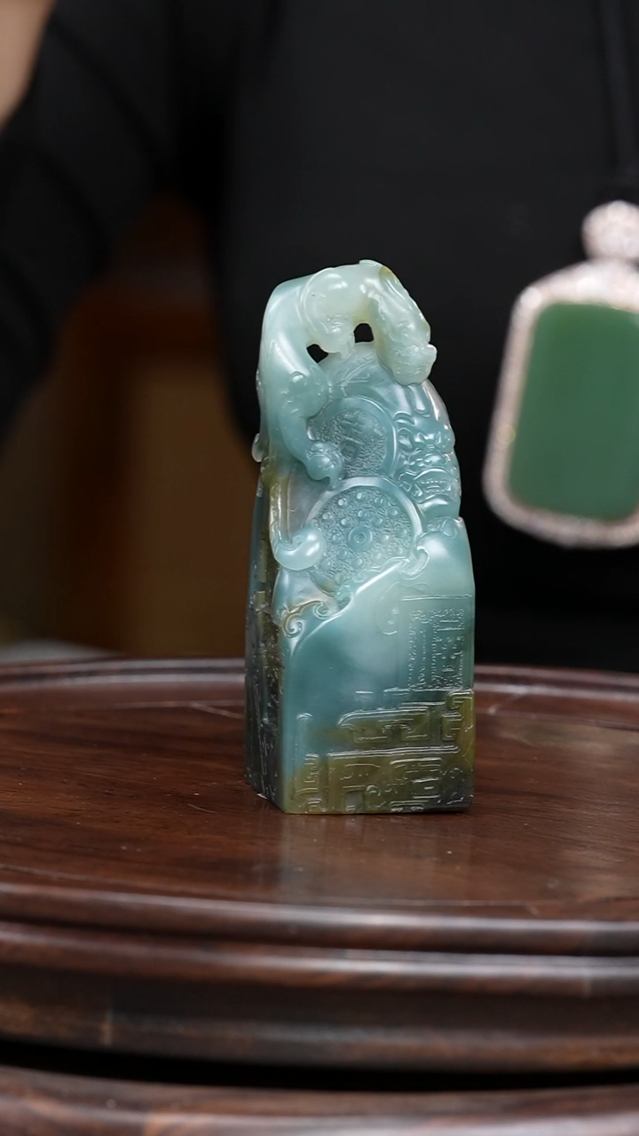 未镶嵌和田玉把件5*7 