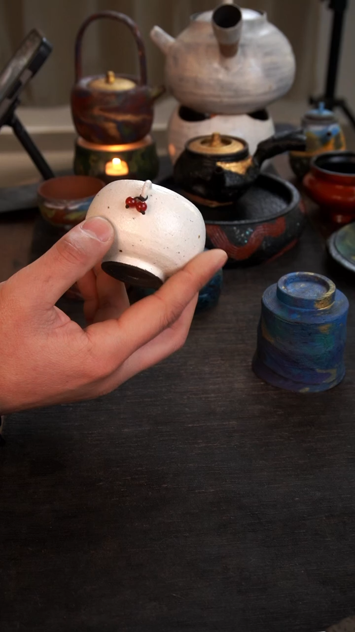 【闪购商品】其他白粉引小满提溜杯