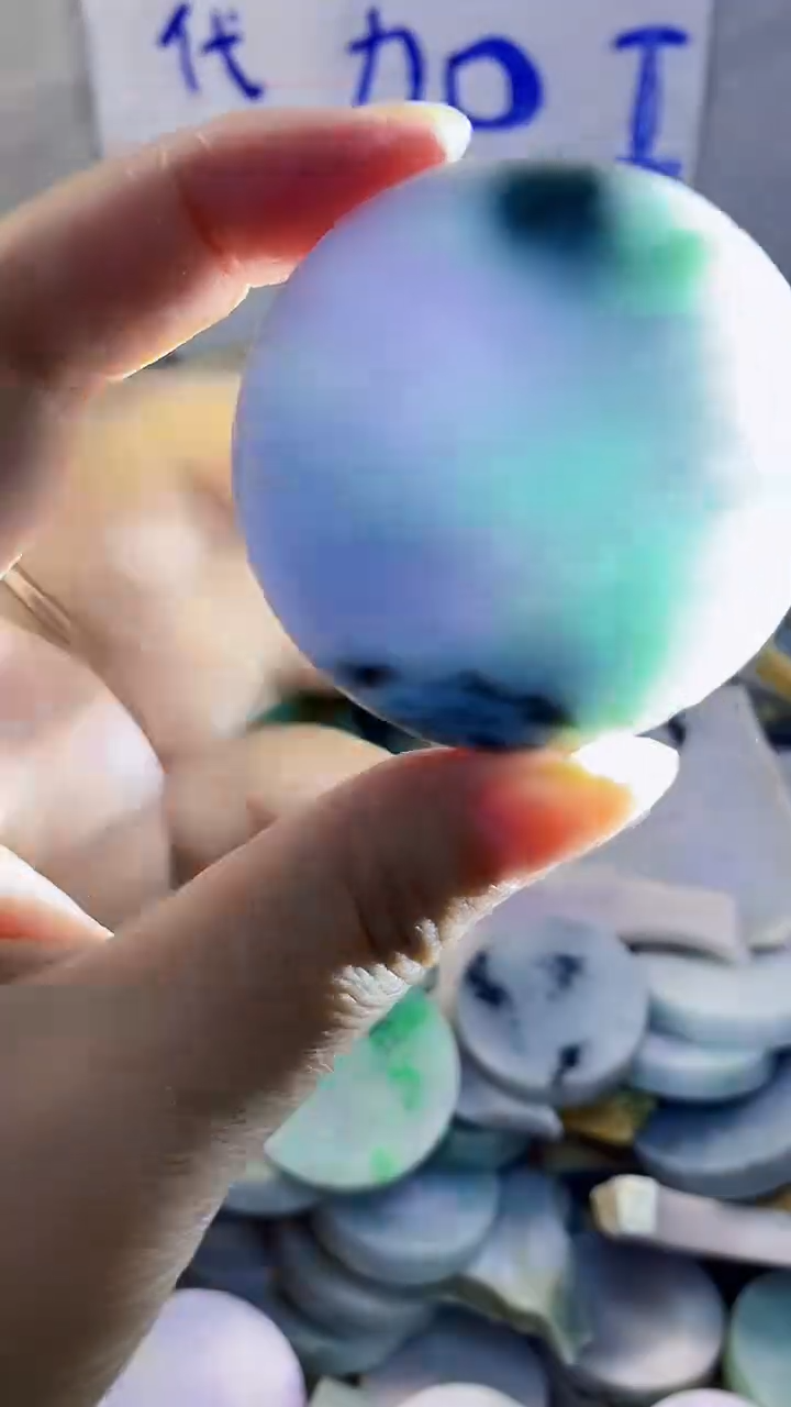 裸石翡翠纯天然翡翠A货219