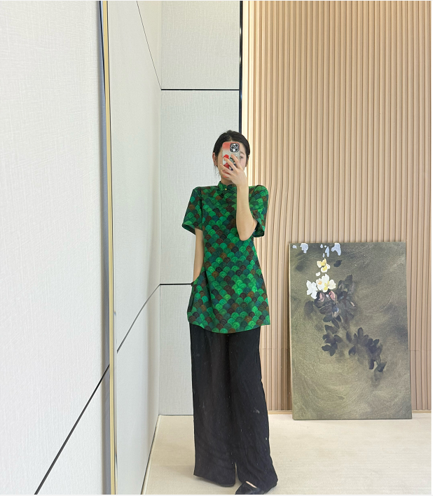 【墨玉生香】新中式 连衣裙 复古显瘦中国风