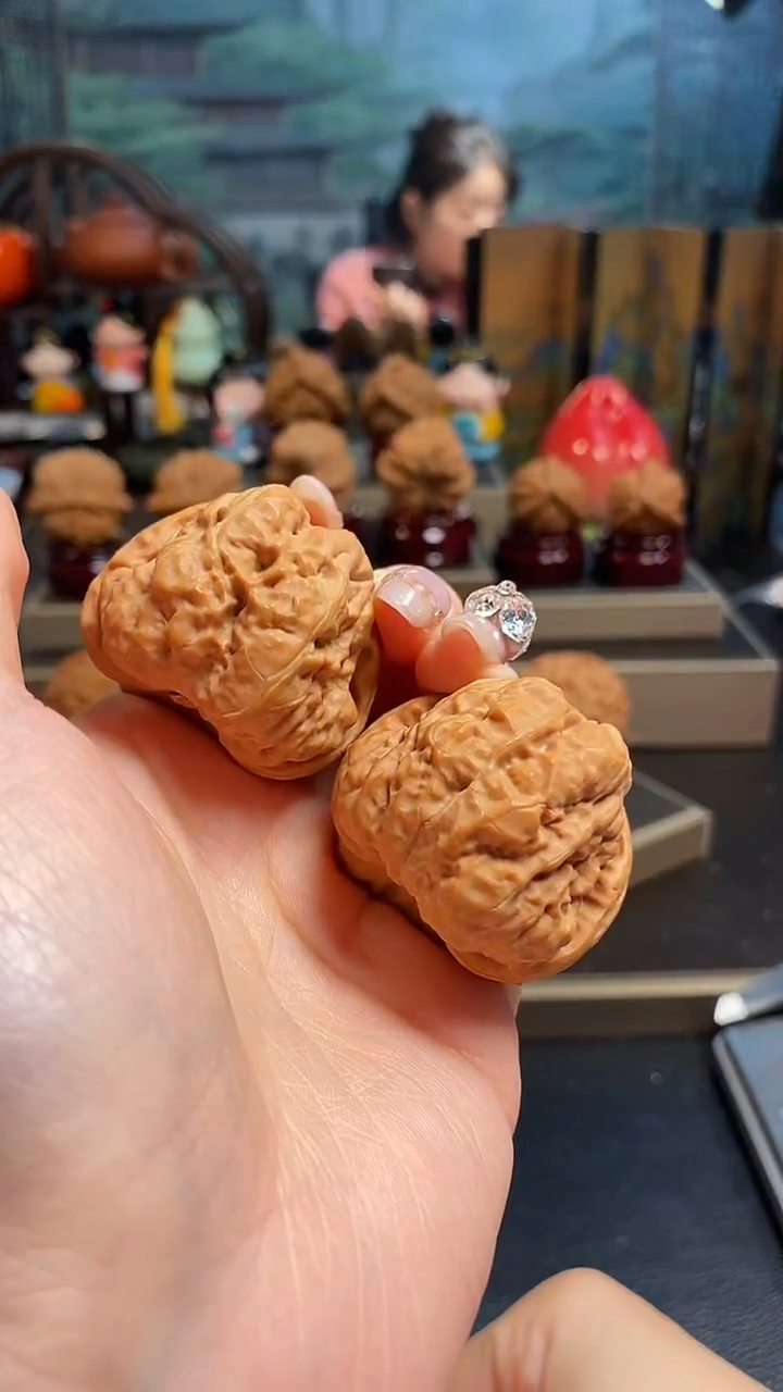 【闪购商品】文玩核桃吊坠B936蛤蟆头40