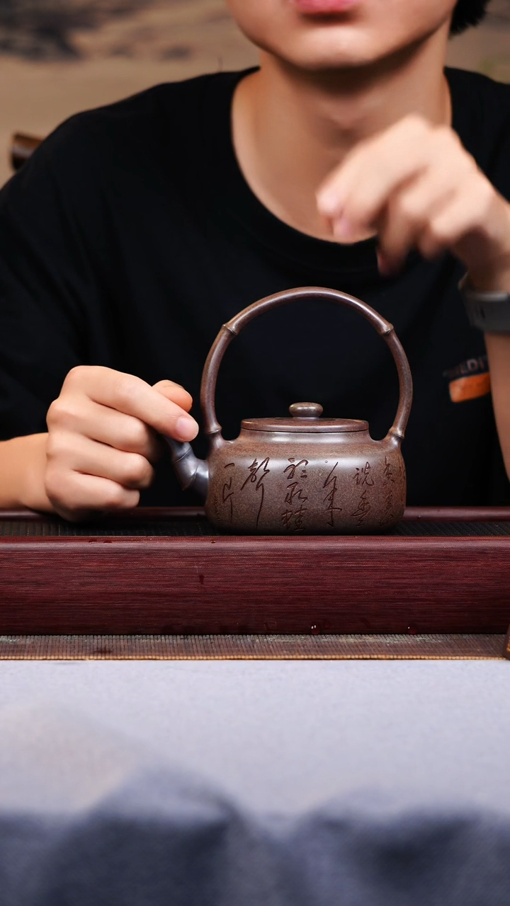 宜兴原矿紫砂作品