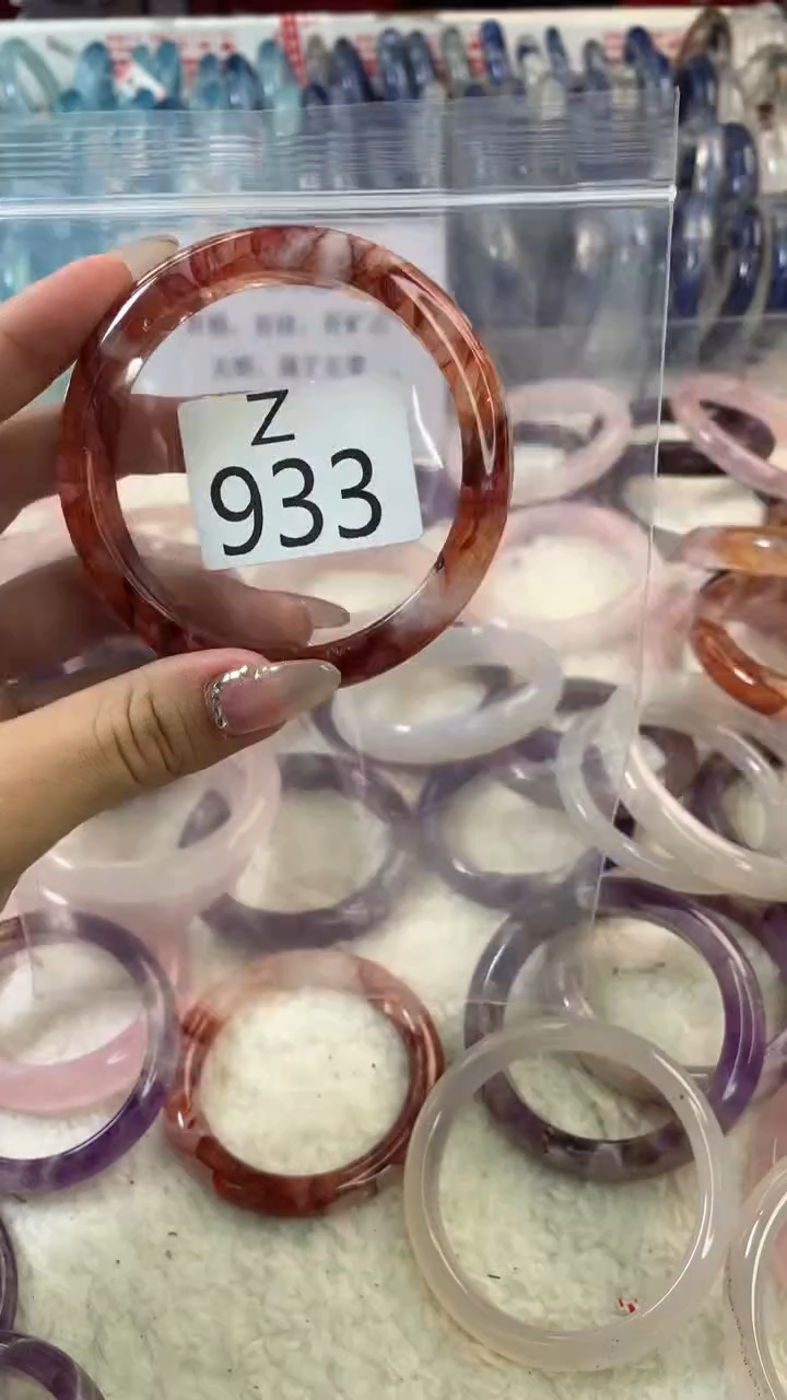 水晶手镯Z未镶嵌水晶933-61