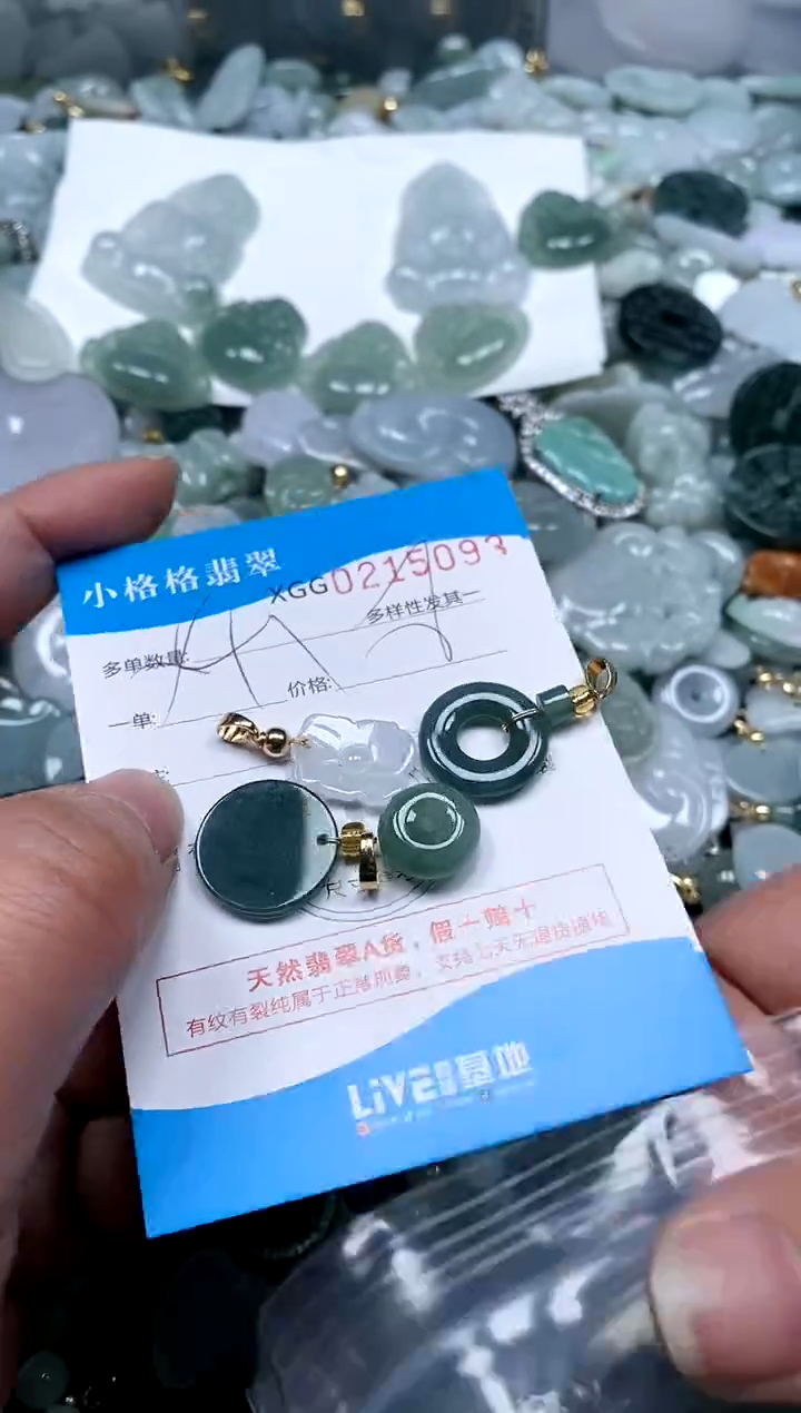 【闪购商品】翡翠颈饰未镶嵌闪购商品0215093