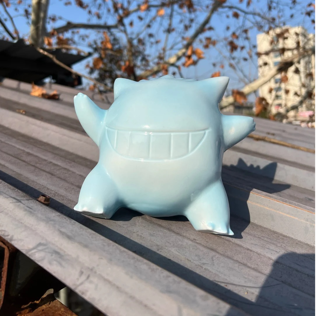 宝可梦陶瓷系列 耿鬼手办摆件