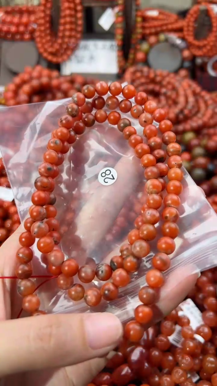 【闪购商品】南红玛瑙手串未镶嵌7